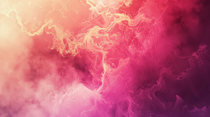 A pink and yellow background with a purple swirl