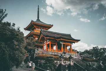 Foto op Plexiglas Japanese old temple in Kyoto © Daniel