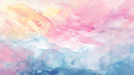 Fototapeta na wymiar Background made of pastel watercolors