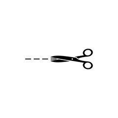 scissors for cut marks here