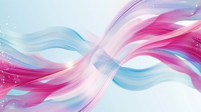 abstract background with smooth lines in pink, blue and purple colors,Abstract background banner template design blue and pink wave lines,abstract background design images wallpaper