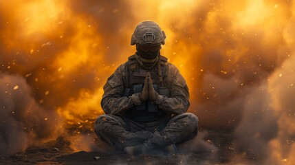 Soldier yoga