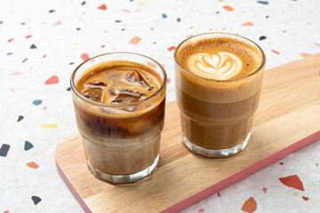 Cafe, Brack, Coffee, White, Flat, Vanilla Bean, Latte, Almond, Cream, Applicott, Ade, Lemon, Black Tea, Smore, Panna Cotta