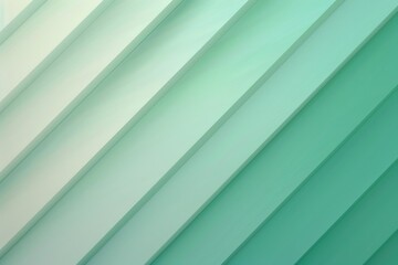 Obraz premium Light green gradient background with diagonal stripes