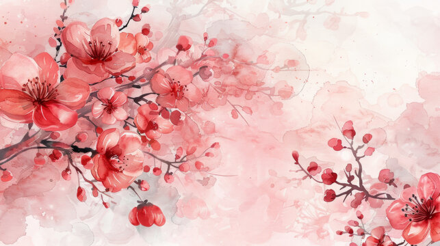 Elegant watercolor floral design for personalized wedding invitation, adding a special and memorable touch to the announcement.