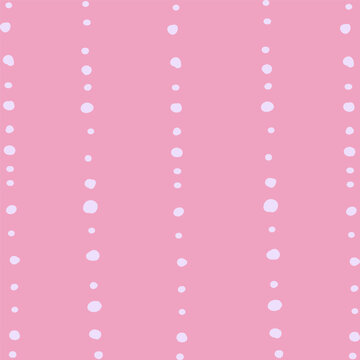 Vector hand drawn cute dotted pattern. Doodle Plaid geometrical simple dot texture. doudle lines. Abstract cute delicate pattern ideal for fabric, textile, wallpaper