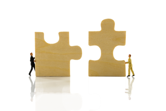 jigsaw puzzle isolated transparent background png file