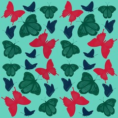 butterfly, insect, nature, vector, butterflies, set, illustration, fly, design, summer, collection, beauty, spring, wings
