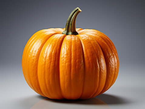 Pumpkin orange pumpking isolated on a white background