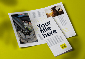 Tri-Fold Brochure Layout