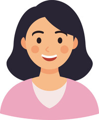 Flat mother illustration vector mother's day