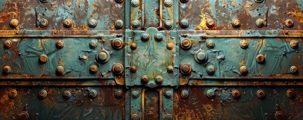 Fototapeta premium metallic background banner