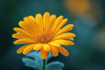 A close-up of a yellow dandelion flower, showing its intricate petals and bright yellow color