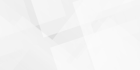 Obraz premium Vector abstract lines white square triangle wave technology minimal creative lined digital Shapes. abstract modern white and grey gradient color geometric line pattern background for website banner.
