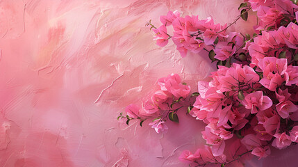 textura wallpaper con copy space para diseño o para decoración fondo tierno y romántico en tono rosa pastel contrastado suave fondo de florecimiento y primaveral