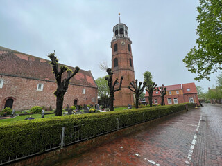 Church tower in Ditzum