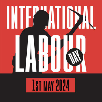 One or 1st made with human, Whose are labor, Doctor, Police, Nurse, Teacher, Photographer, Cleaner, Waiter, Many more, Happy Labour Day, May 1st International Labor Day, Thank you for your Hard Work,
