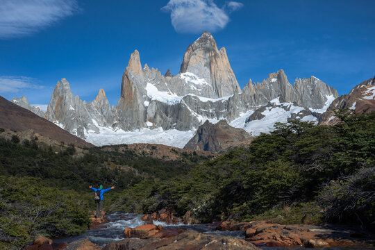 percorso los tres, el chalten in patagonia