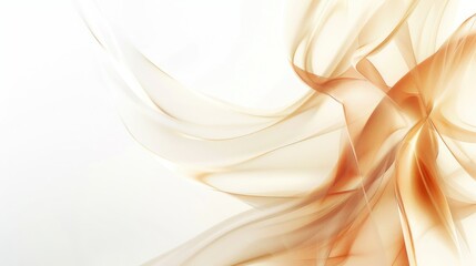 A woman in a flowing dress with her hair blowing in the wind. Perfect for fashion or beauty concepts