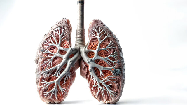 Concetto di Cancro ai Polmoni in Immagine