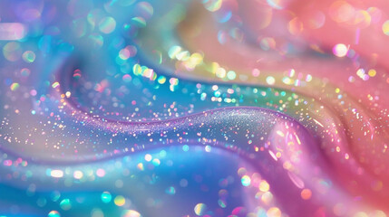 A bright glittery trendy background with a colorful of sparkling glitter