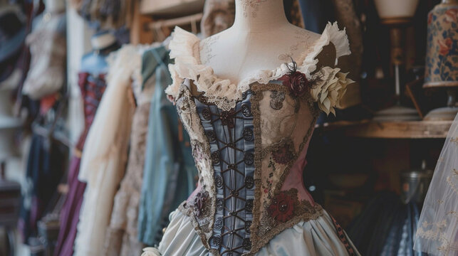 Elegant vintage corset