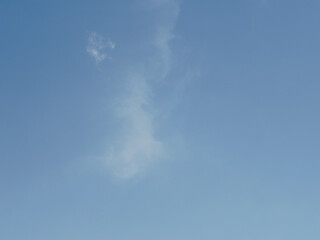 blue sky with clouds