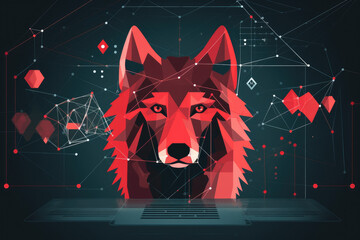 A malware detection tool that works like a pack of wolves, using collective intelligence and coordination to hunt down and isolate threats.