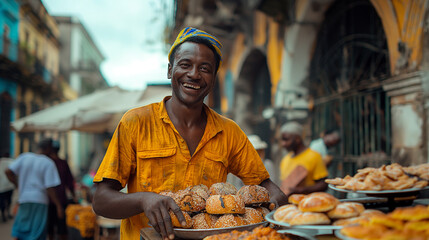 Bread seller.