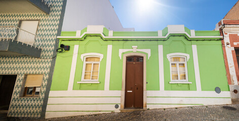 Typical vintage Portuguese house