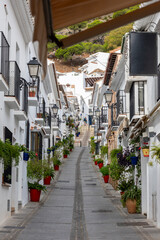 Beautiful and charming white village of Mijas