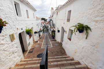 Beautiful and charming white village of Mijas