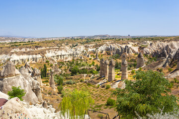 The famous Valley of Love, Ask Vadisi, in Goreme, Cappadocia - 782240791