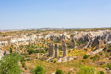 The famous Valley of Love, Ask Vadisi, in Goreme, Cappadocia - 782240981