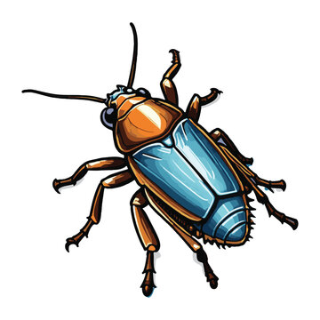 clipart vector cockroach