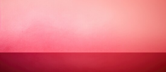 Obraz premium Red wall and floor