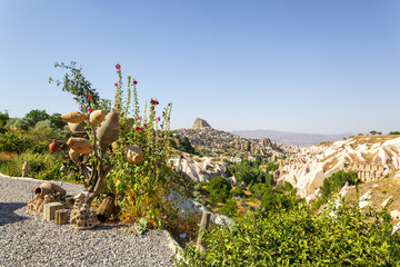Beautiful view of Uchisar and Goreme National Park in Cappadocia - 782244168