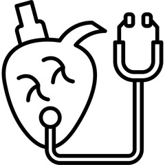 Heart Checkup Icon