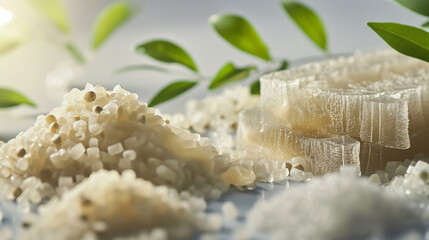 Bio-based Composites: Bio-based composites utilize renewable materials like soy protein, starch, or cellulose fibers in a polymer matrix