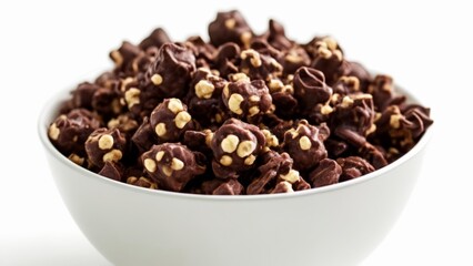  Delicious chocolatecovered nuts in a bowl