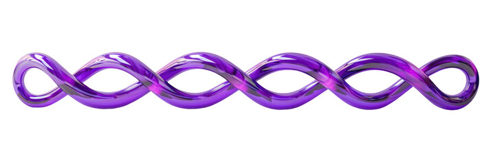 Violet Infinity Symbols Row