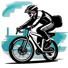 Motorcycle race image