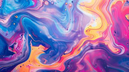 Abstract background liquid wave multicolor swirls