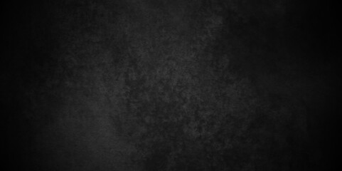 Abstract black stone wall texture grunge rock surface. dark gray background backdrop. wide panoramic banner. old wall stone for dark black distressed grunge background wallpaper rough concrete wall. - obrazy, fototapety, plakaty