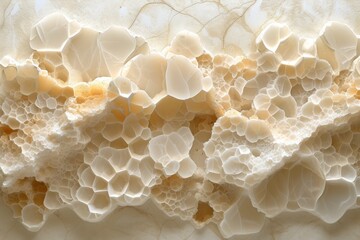 Close-up of a cross section of a coral reef - obrazy, fototapety, plakaty