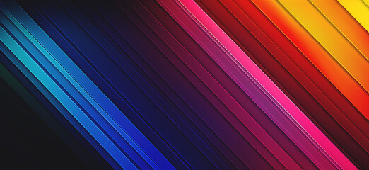 colorful diagonal rainbow stripes on black background pattern, abstract multicolored stylish wallpaper, lgbt colors