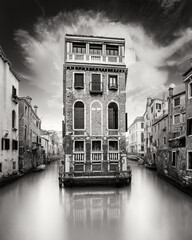panoramic view at the old town of venice, italy - 782278551