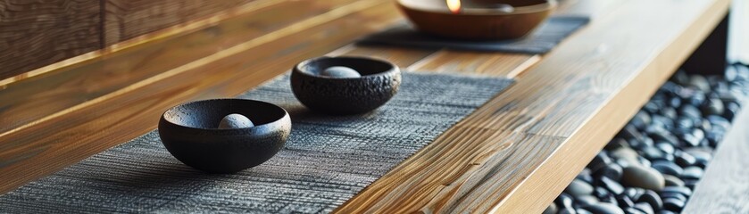 A minimalist representation of a wellness 