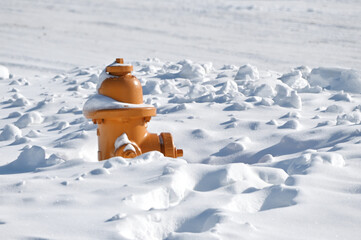 Hydrant in the Deep Snow
