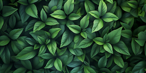 Texture Background Deep Green Foliage Plant Leaves With Floral Motifs Top View Of Natural Green Leaves Texture Background